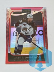 2021-22 O-Pee-Chee Platinum Red Prism #161 Gabriel Landeskog 150/199
